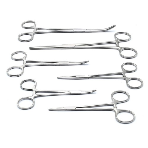Hemostat set 8 - 5", 6"