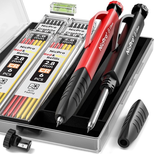 Nicpro carpenter pencil set - carpenter,