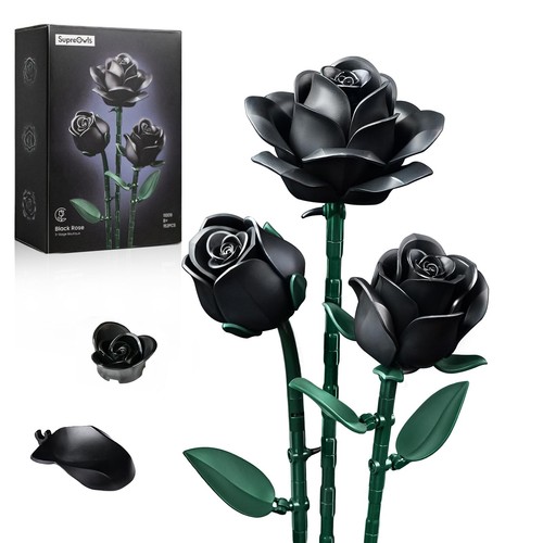 Gothic black roses - gothic,